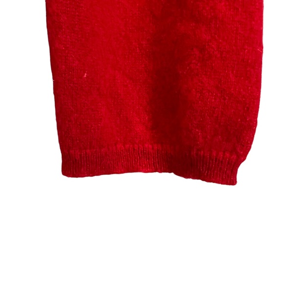 Charter Club Red Cashmere Turtleneck - Picture 2 of 5